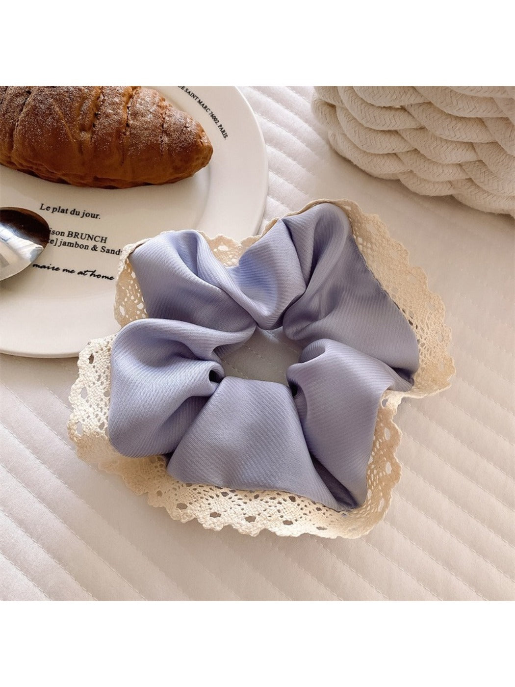 Gifty - Satin Lace Hair Ties