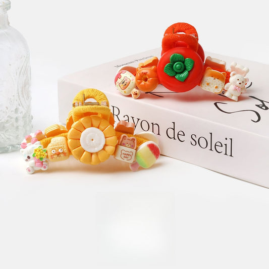 Beau - Fruit Inspired Synthetic Resin Claw Clip