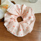 Gifty - Double Layer Floral Scrunchies for Spring