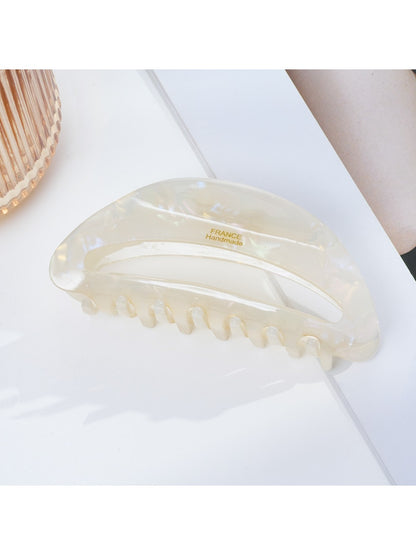 Beau - Minimalist Half Moon Cutout Hair Claw Clip