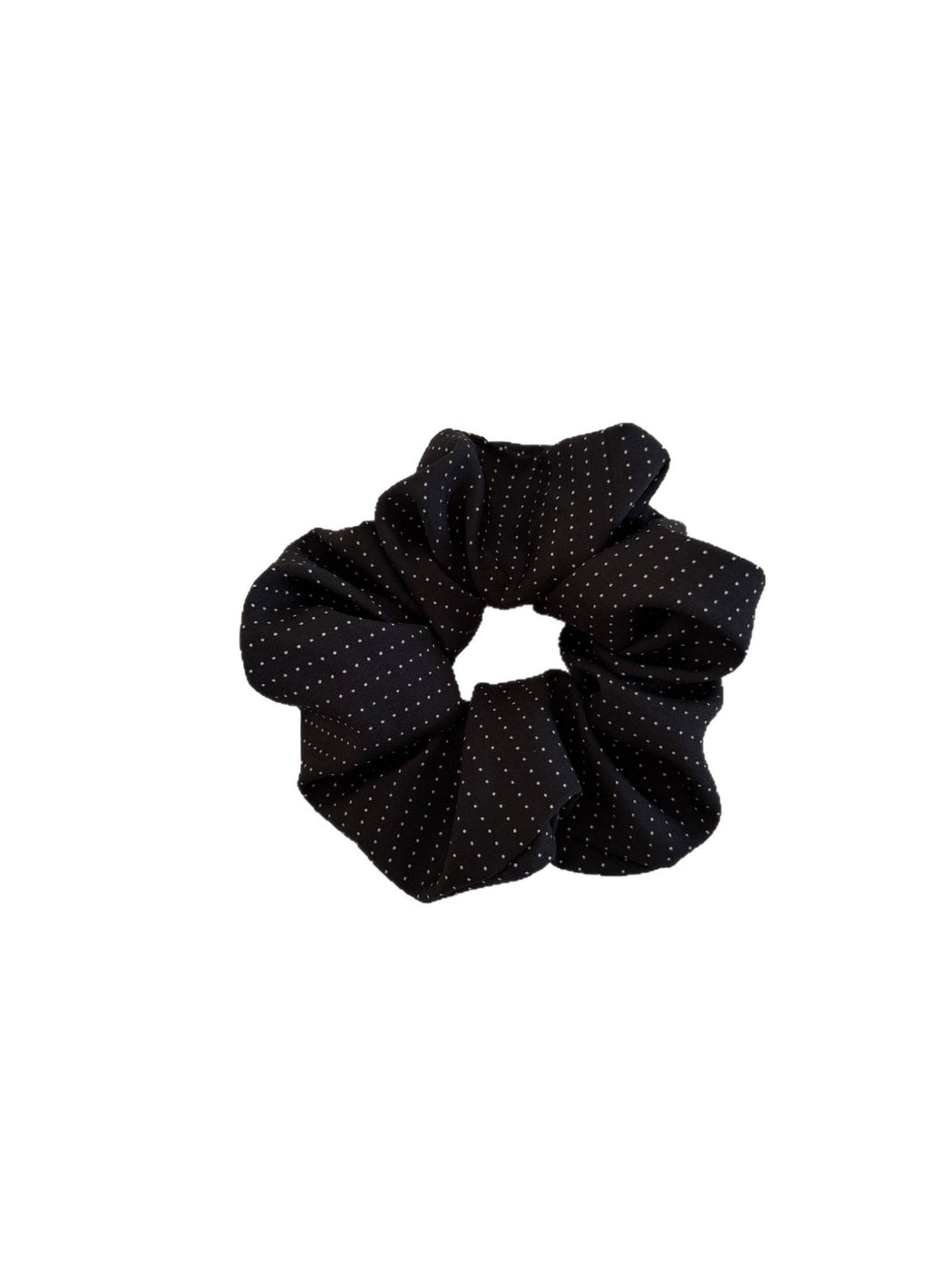 Gifty - Retro Polka Dot Polyester Fabric Scrunchie