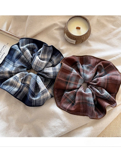 Gifty - Simple and Cute Plaid Hair Tie