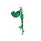Keypus - Heart Shaped Faux Leather Keychain