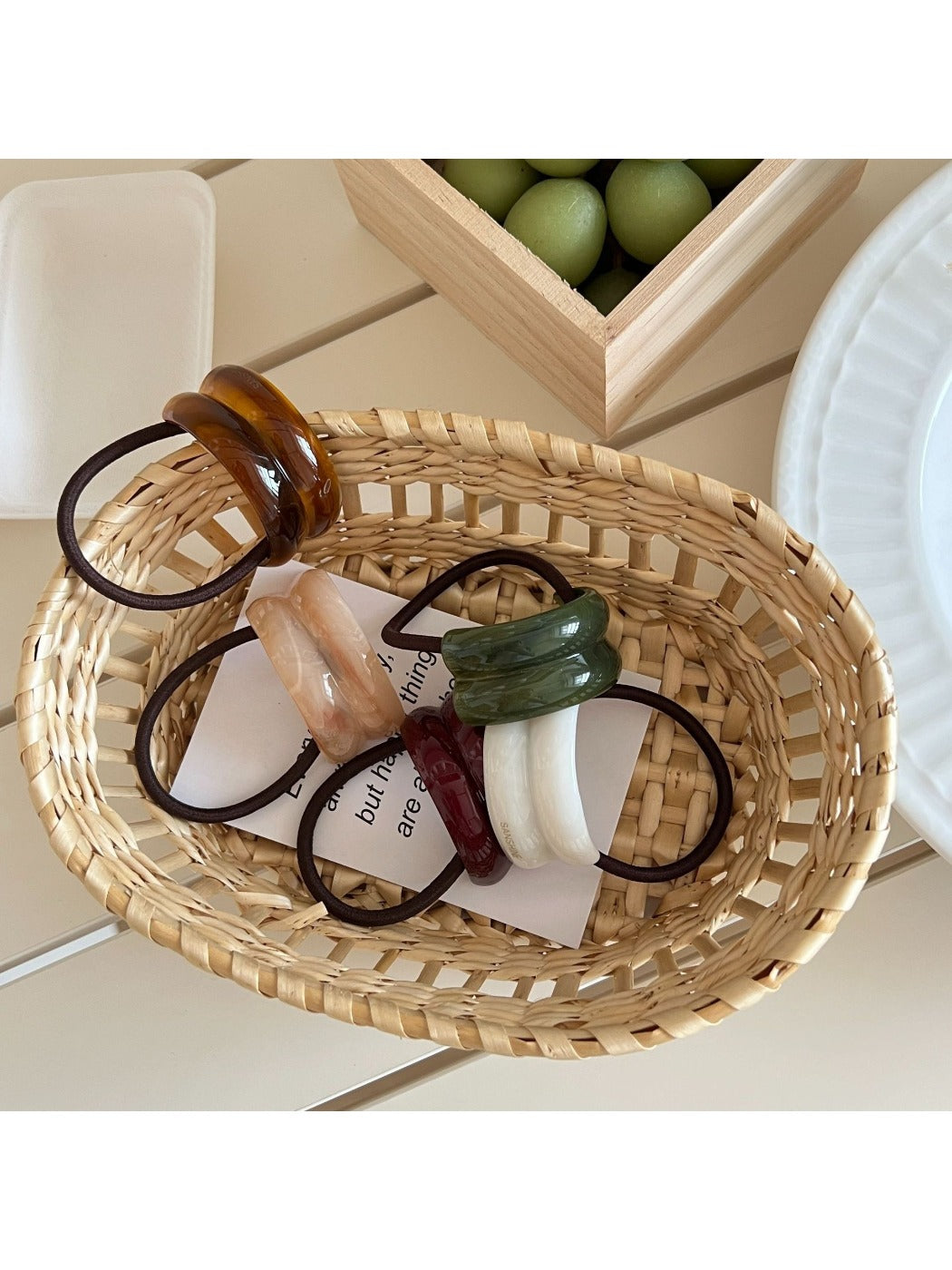 Gifty - Vintage Double Layer Curved Hair Tie