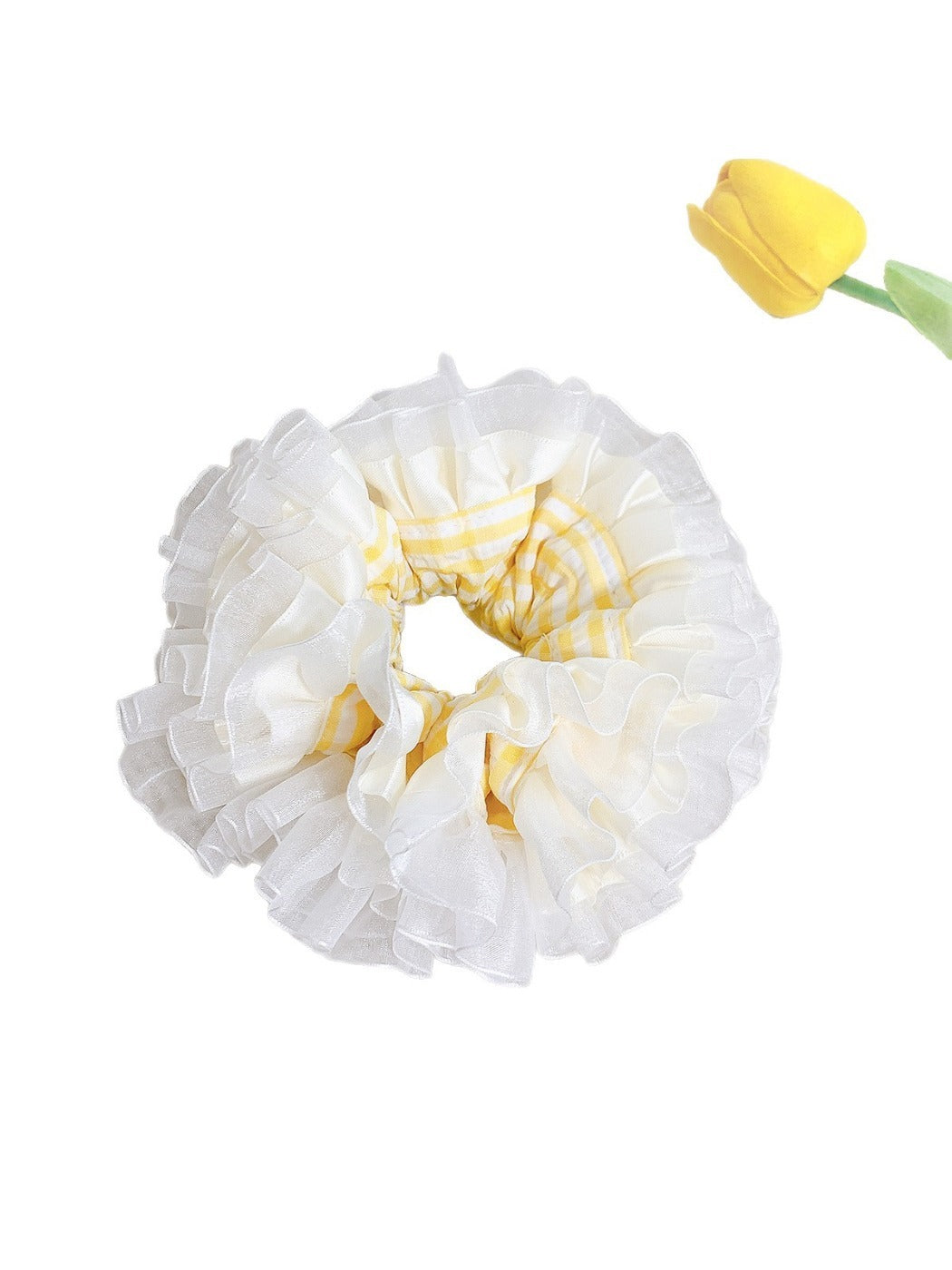 Gifty - Elegant Lace Hair Scrunchie Hair Tie