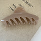 Beau - Minimalist Keel Shaped Hair Claw Clip