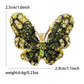 Brovia - Butterfly Shape Alloy Accent Brooch