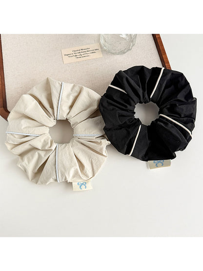 Gifty - High Elasticity Plain Polyester Scrunchie
