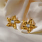 Earedge - Elegant Floral Shaped Earrings