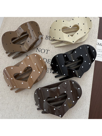 Beau - Oval Openwork Hair Claw Clip