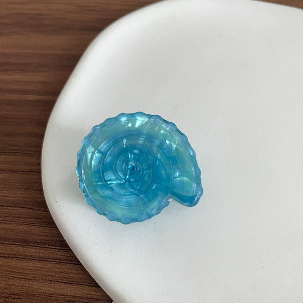 Beau - Translucent Ocean Motif Side Hair Clip