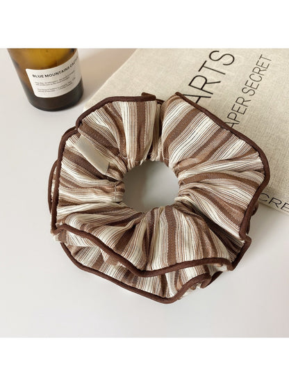 Gifty - Graceful Striped Scrunchie Hair Tie