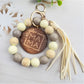 Keypus - Stylish Floral Tassel Keychain
