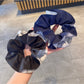 Gifty - Color-Blocked Double-Layer Scrunchie
