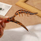 Beau - Mesh Leopard Print Hair Clip