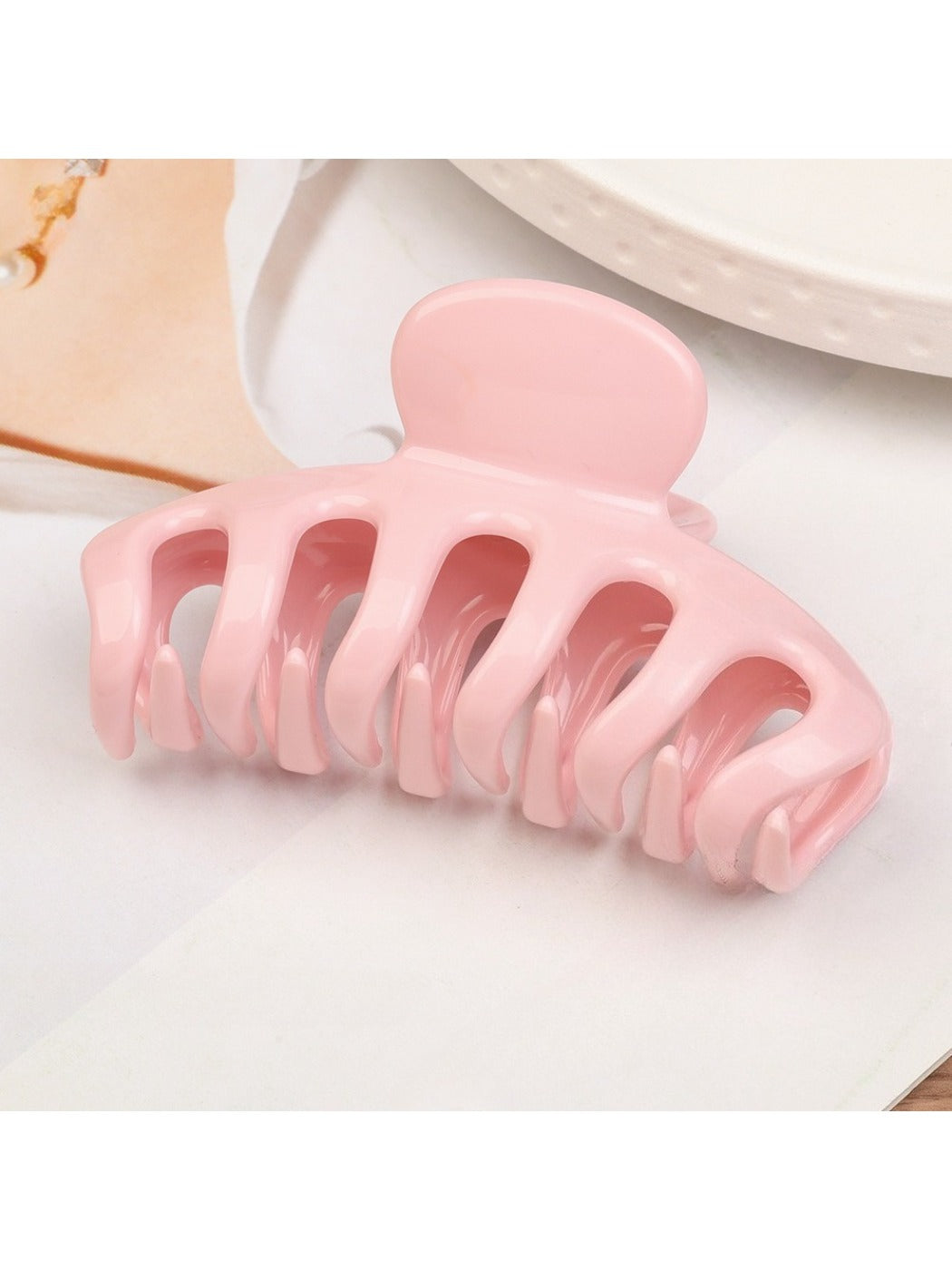 Beau - Elegant Pumpkin Shaped Hair Claw Clip