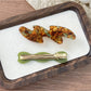 Beau - Acetate Wavy Pattern Hair Clip Set
