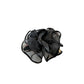 Beau - Floral Organza Bow Detail Fabric Claw Clip