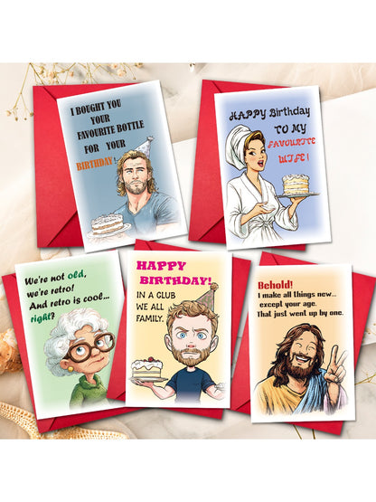 Carduria - Fun Cartoon Birthday Card