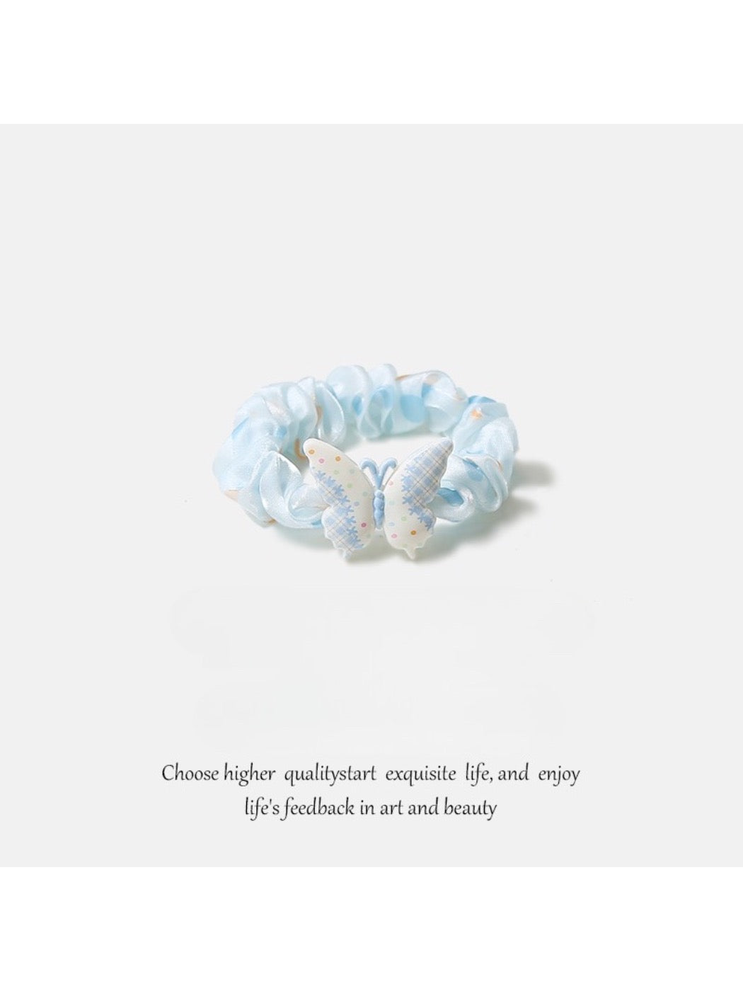 Gifty - Small Butterfly Hair Scrunchies