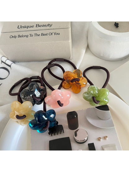 Gifty - Solid Floral Hair Tie