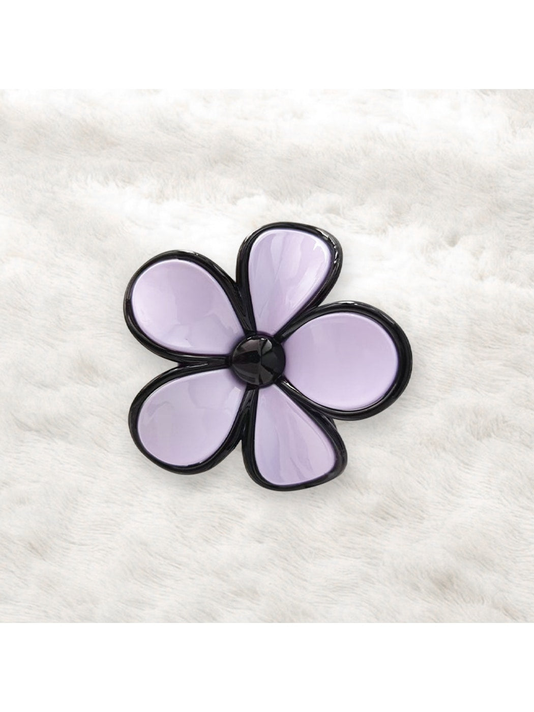 Beau - Five Petal Flower Shape Hair Claw Clip