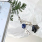 Keypus - Alloy Accent Star Fish Bag Charm Keychain