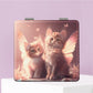 Mirroray - Cute Cat Print Portable Folding Makeup Mirror