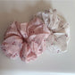 Gifty - Adorable Cherry Polka Dot Ruched Scrunchie