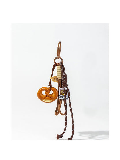 Keypus - Bagel Pretzel-Shaped Keychain