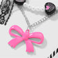 Keypus - Lace Bow Beaded Retro Style Bag Charm Keychain