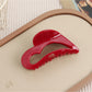 Beau - Open Heart Pattern Hair Claw Clip