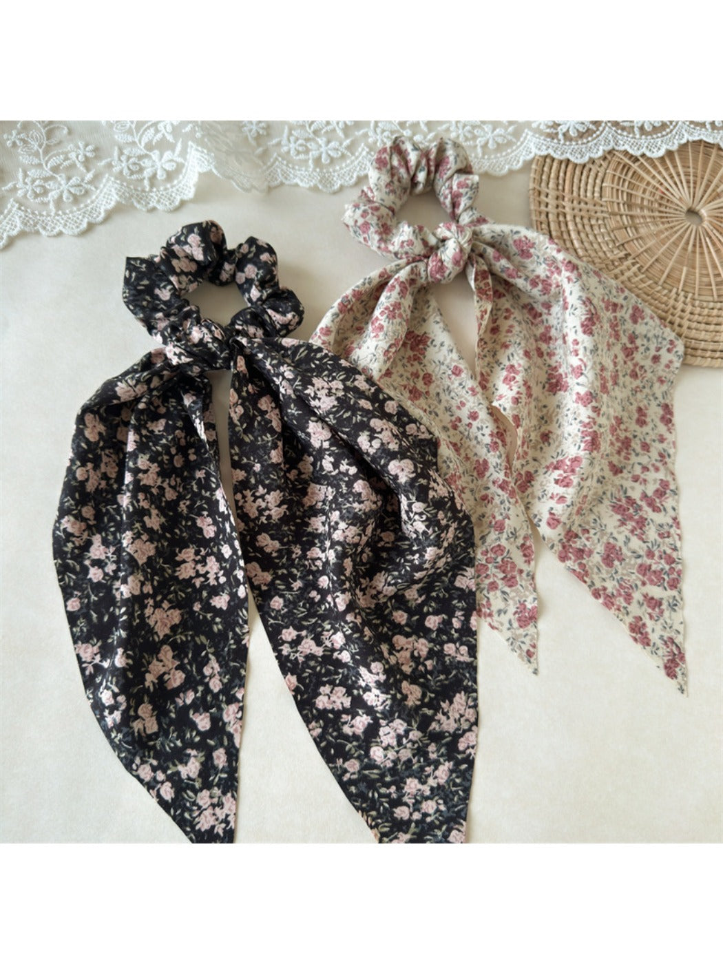 Gifty - Spring Inspired Bow Scrunchie
