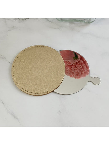 Mirroray - Round Simple Portable Makeup Mirror