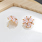 Earedge - Daisy-Shaped Stud Earrings
