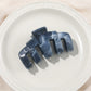 Beau - Marbled Finish Plastic Shark Style Claw Clip