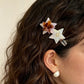 Beau - Vintage Two Tone Star Hair Clip