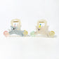 Beau - Acrylic Cartoon Puppy Flying Pose Claw Clip