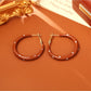 Earedge - Retro Colorful Polka Dot Earrings
