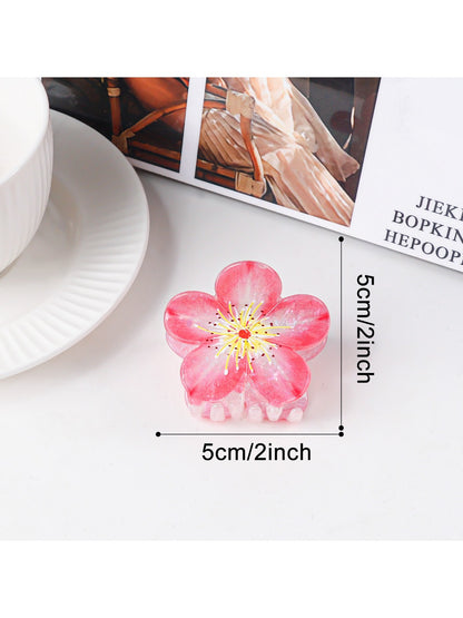 Beau - Elegant Floral Shaped Hair Claw Clip
