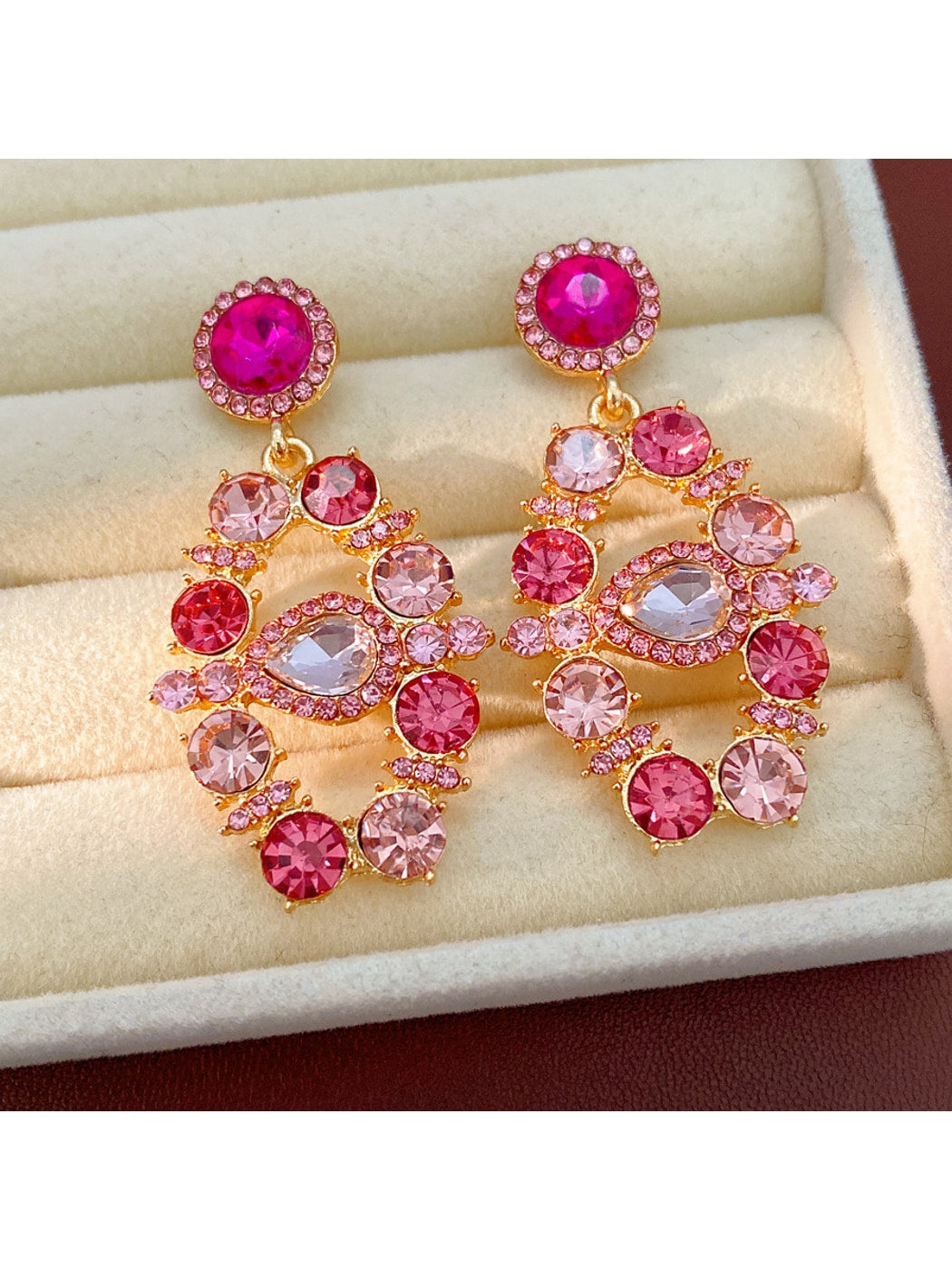 Nozari - Vintage Teardrop Rhinestone Jewelry