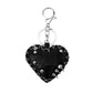 Keypus - Y2K Punk Heart Key Ring Pendant Keychain