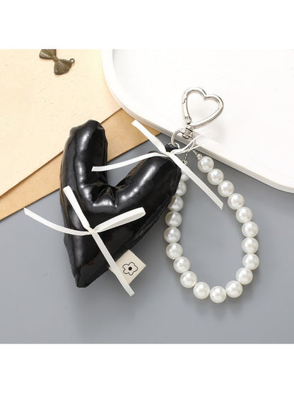 Keypus - Heart Shaped Bow Keychain
