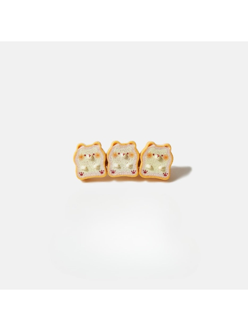 Beau - Cute Cartoon Toast Animal Hair Clips