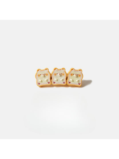 Beau - Cute Cartoon Toast Animal Hair Clips