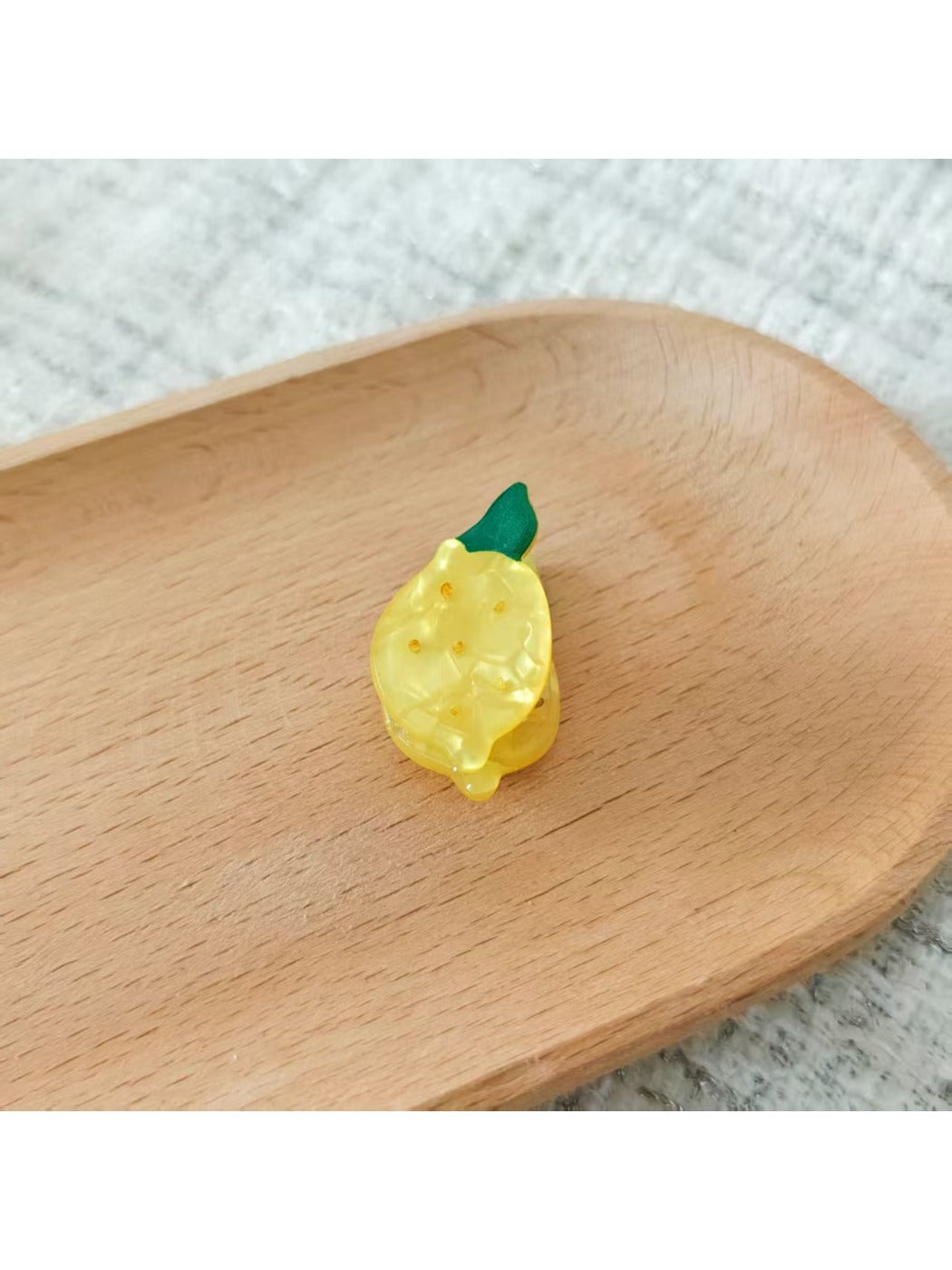 Beau - Mini Fruit-Embellished Hair Clip