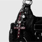 Keypus - Retro Studded Cross Star Music Note Keychain