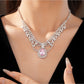Nozari - Vintage Water Drop Necklace and Earrings Set