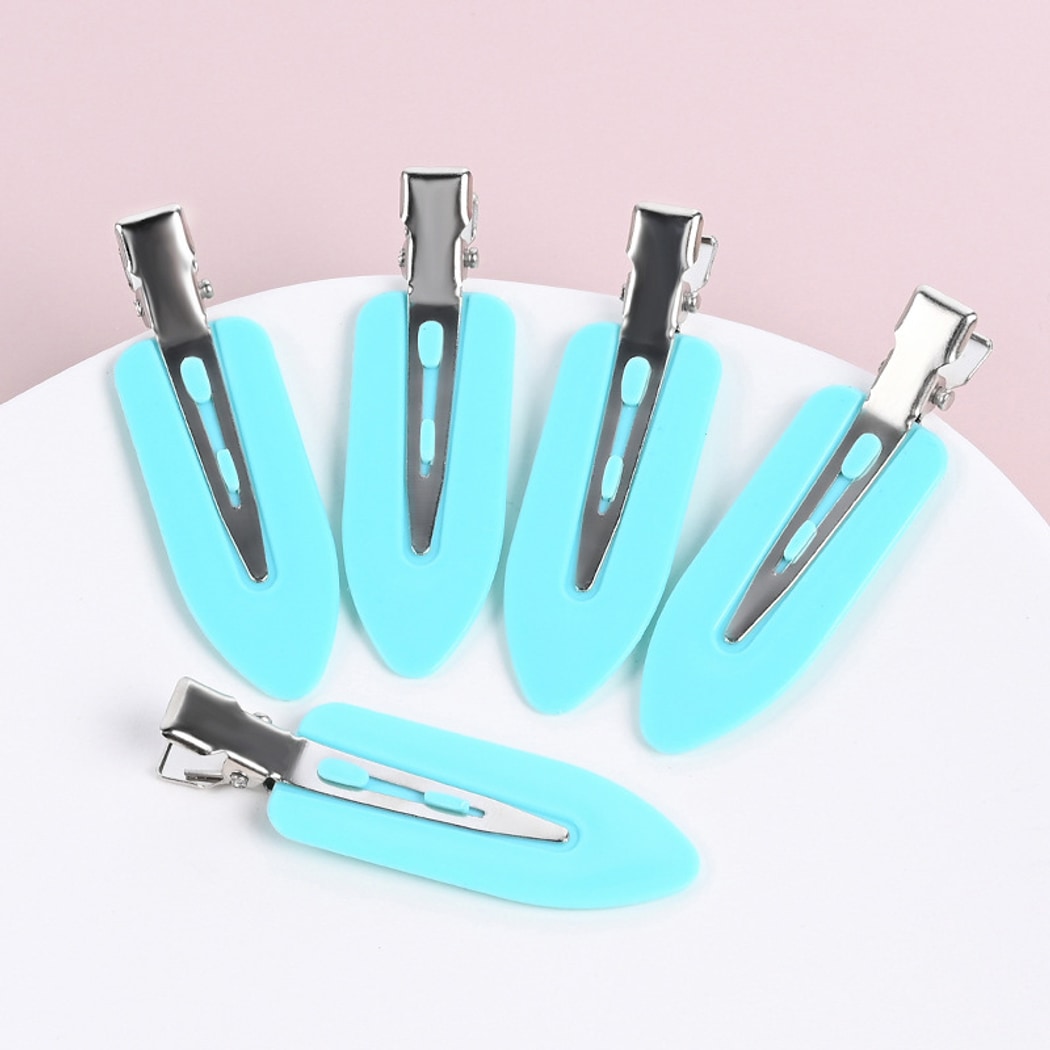 Beau - Candy Color Solid Color Creaseless Hair Clip
