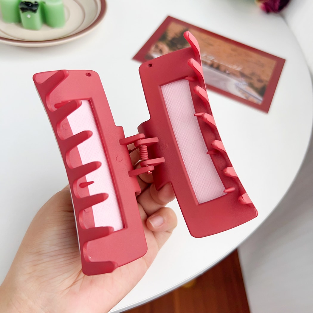 Beau - Sweet Christmas Theme Rectangular Claw Clip